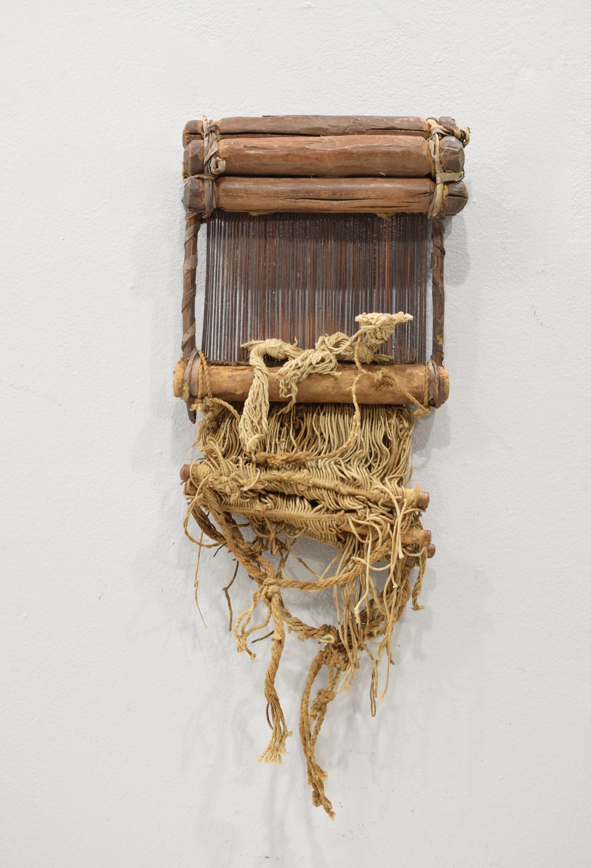 African Baule Tribe Traditional Weaving Loom Etsy