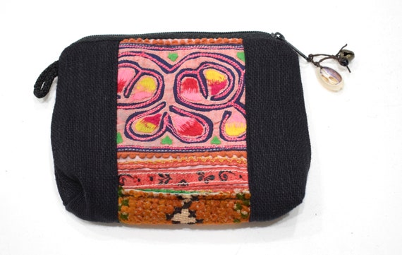 Purses Miao Hill Tribe Embroidered Assorted Coin … - image 2