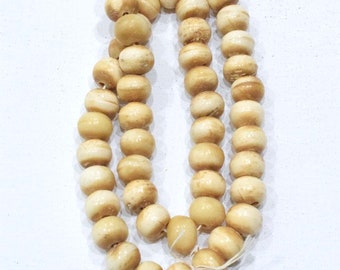 Beads Indonesian Bone Round Beads