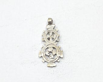 Ethiopian Silver Coptic Cross Tuareg Tribe North Africa