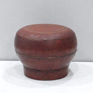 Chinesische Antique Lacquer Lebensmittelbox