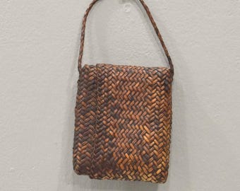 Philippines Ifugao Woven Rattan Money Wallet