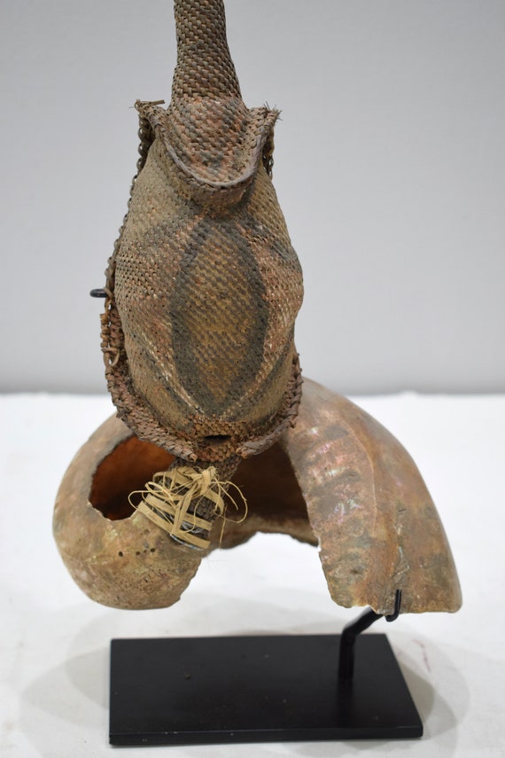 パプアニューギニアの織りタリプン王冠ボイケン通貨マスク - Etsy 日本