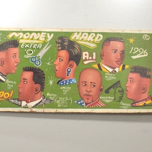 African Painted Barbershop and Beauty Parlor Signboards East and West Africa