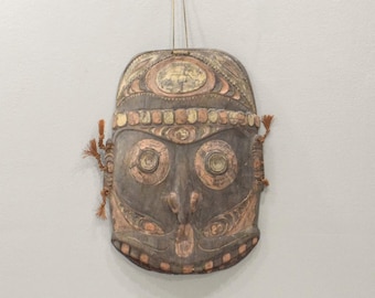 Papua New Guinea Iatmul Savi Ancestor Mask