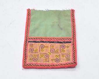 Hmong Hill Tribe Embroidered Vintage Fabric panels