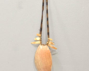 Papua New Guinea Bailer Shell Necklace