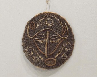 Papua new Guinea Mask Abelam Yam Harvest Mask