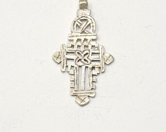 Ethiopian Silver Coptic Cross Tuareg Tribe North Africa