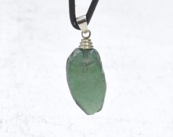 Roman Glass Chip Pendant
