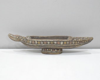 Bowl Papua New Guinea Wood Ceremonial Tray