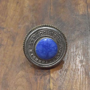 Middle Eastern Blue Lapis Ring
