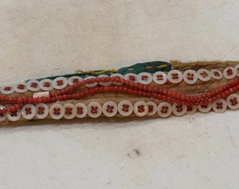 African Beaded Button Belt Bandolier Kamba Tribe Kenya South Africa