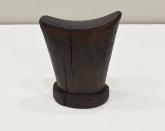 African Headrest Ethiopian Gurage Mens Wood Headrest