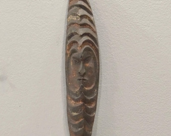 Papua New Guinea Mask Ancestor Totem Sepik Spirit Mask
