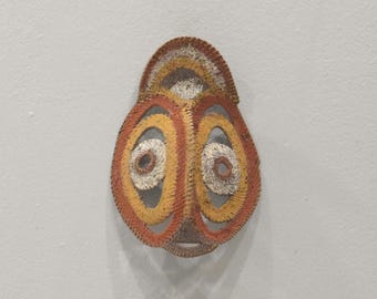 Mask Papua New Guinea Woven Fiber Yam Mask
