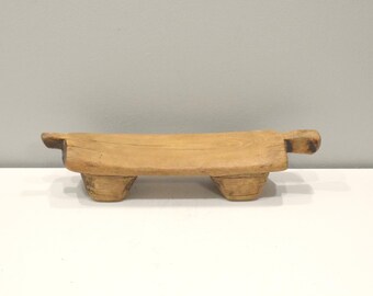 African Stool Lobi Wood Vintage Stool Burkina Faso