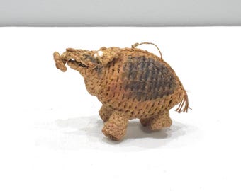 Papua New Guinea Woven Fiber Dream Spirit Pig Latmul Tribe