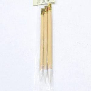 Chinesisches 3 Teiliges Brush Kalligraphie Set