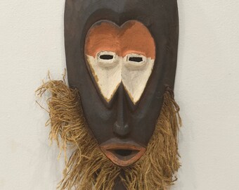 African Mask Malindi Warega Zaire Cows Teeth Malindi Mask