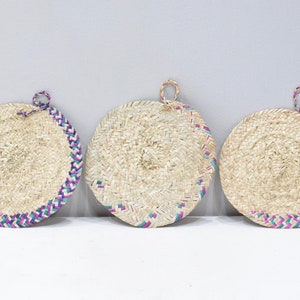 Basket African Ethiopian Eritrea Tray Set of 3