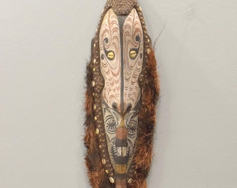 Papua New Guinea Mei Mask Latmul Tribe Sepik River