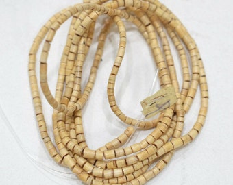 Beads Philippine Natural Wood Heishi 3-6mm