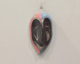African Punu Tribe Male Passport Mask Gabon