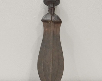 African Kuba Ceremonial Congo Mens Knife