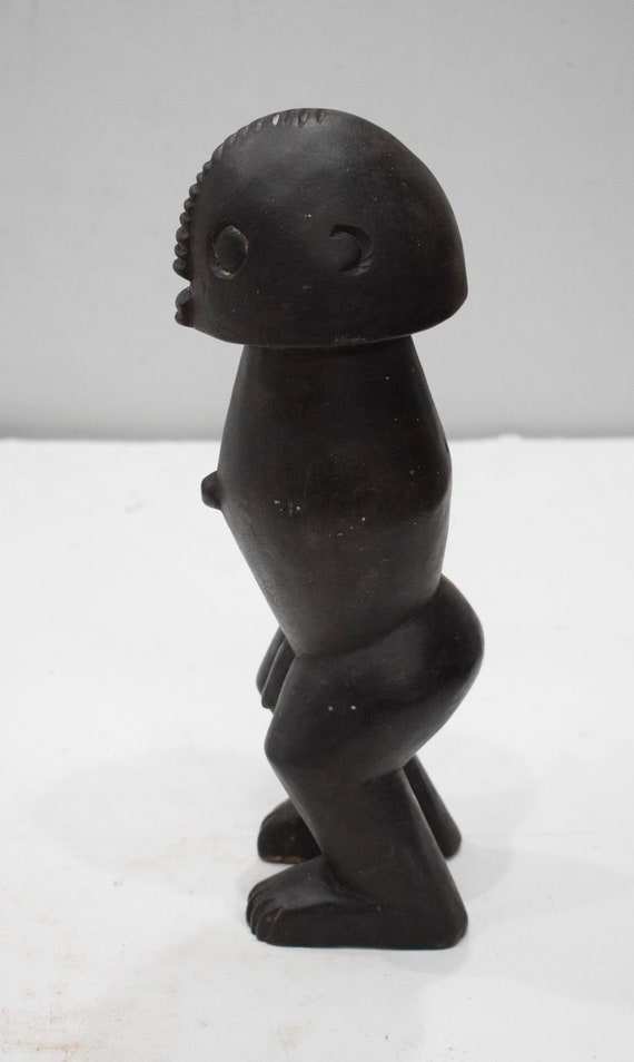 African Statue Zande Tribe Congo Abstract Carved Figure Zande Tribe