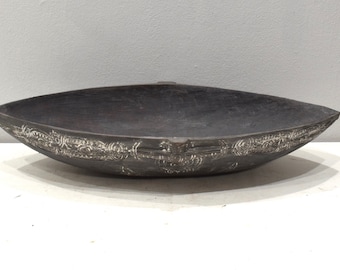 Bowl Papua New Guinea Siassi Carved Clan Bowl