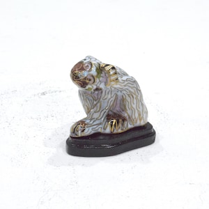 Chinese Cloisonne Monkey on Stand