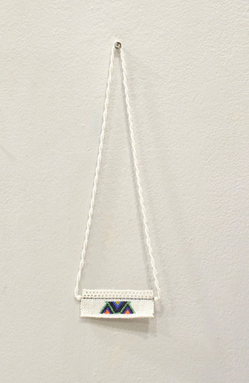 African Zulu Love Letter Beaded Necklace - Etsy