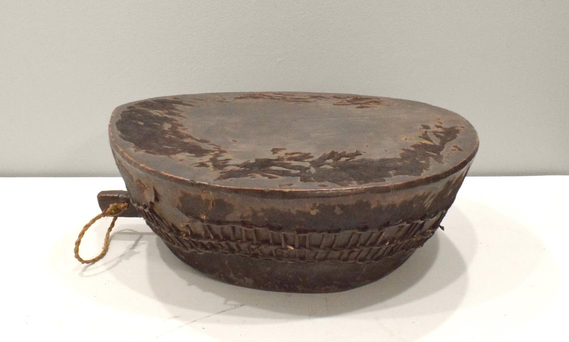 African Hide Ethiopian Drum, foto 4 di 5