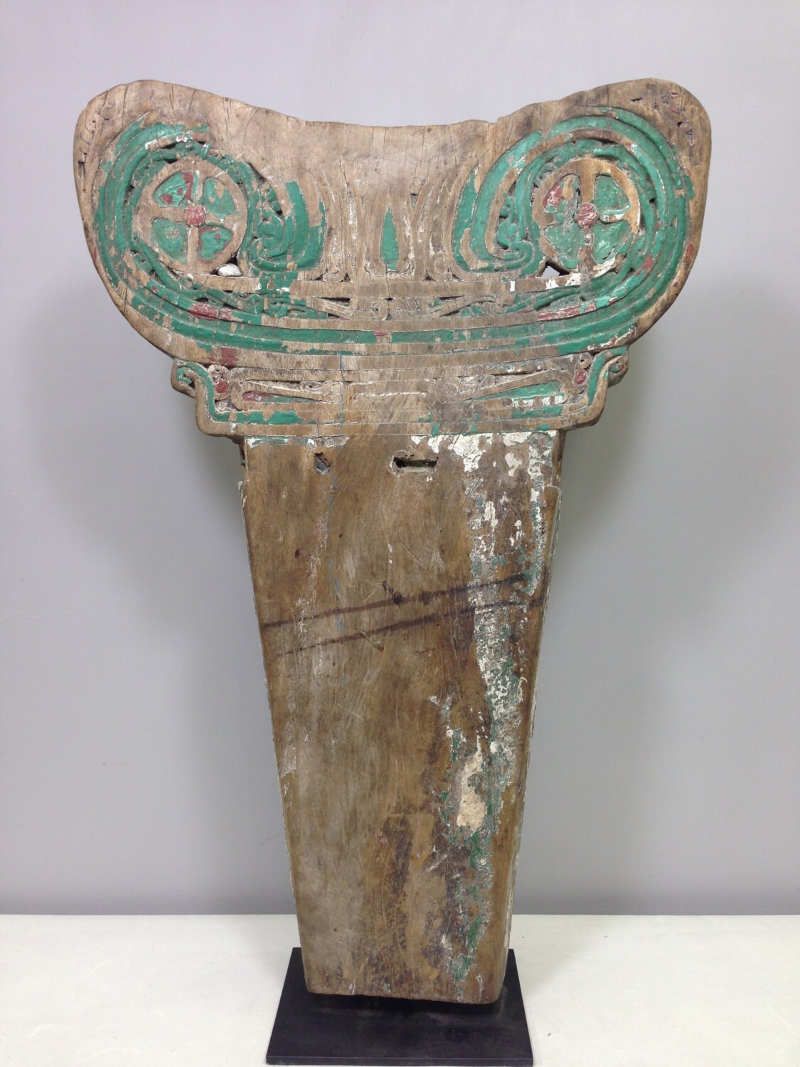 Papua New Guinea Canoe Splash Board Massim Wood Canoe 