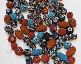 Beads India Silver Mixed Bag Coral Beads 12-28mm