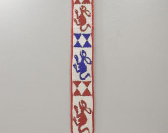 African Yoruba Tribe Beaded Belt Sash