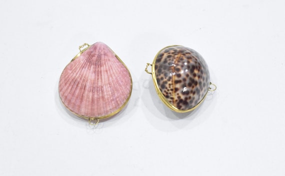 Purses Shell Assorted Colored Shell Pill Box Trin… - image 6