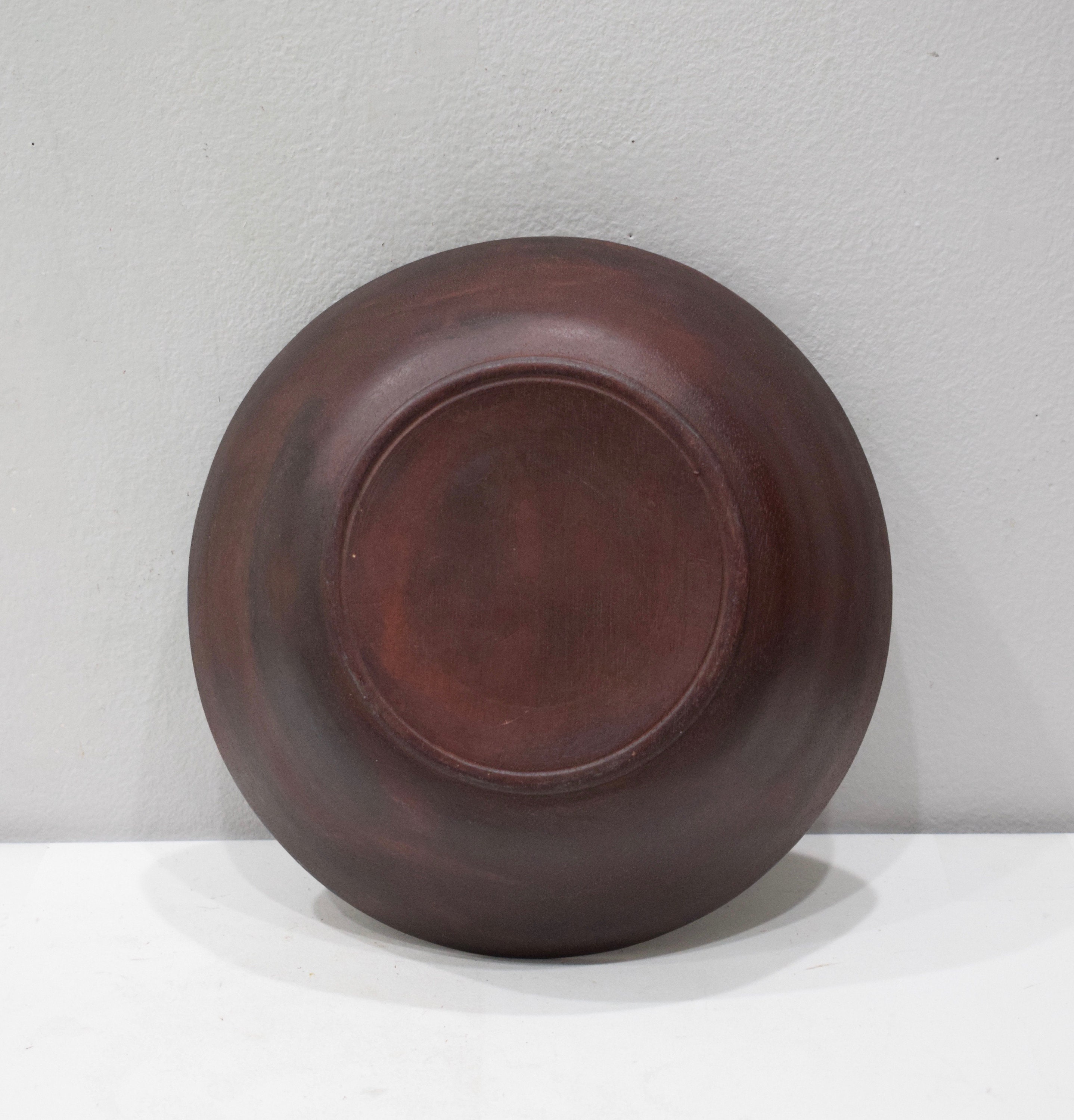 Bowl Indonesian Painted Wood Bowl