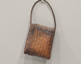 Philippines Ifugao Woven Rattan Money Wallet