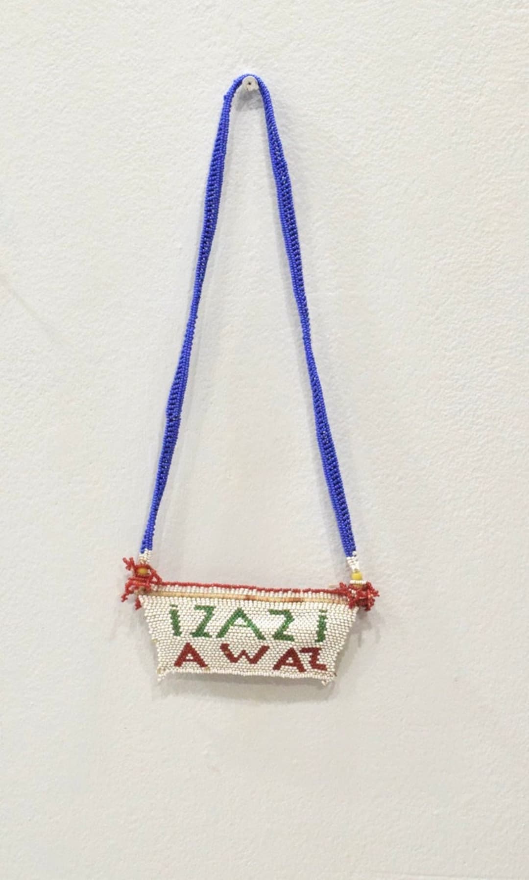 African Zulu Love Letter Beaded Necklace South Africa - Etsy