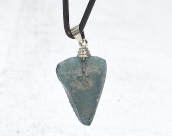 Roman Glass Chip Pendant