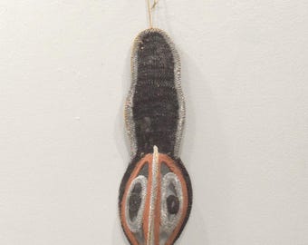 Mask Papua New Guinea Woven Fiber Yam Mask