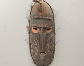 Mask Papua New Guinea Passam Sepik River Spirit Mask