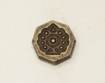 Stamp Die Mold Vintage Bronze Detailed Kuchi Jewelry