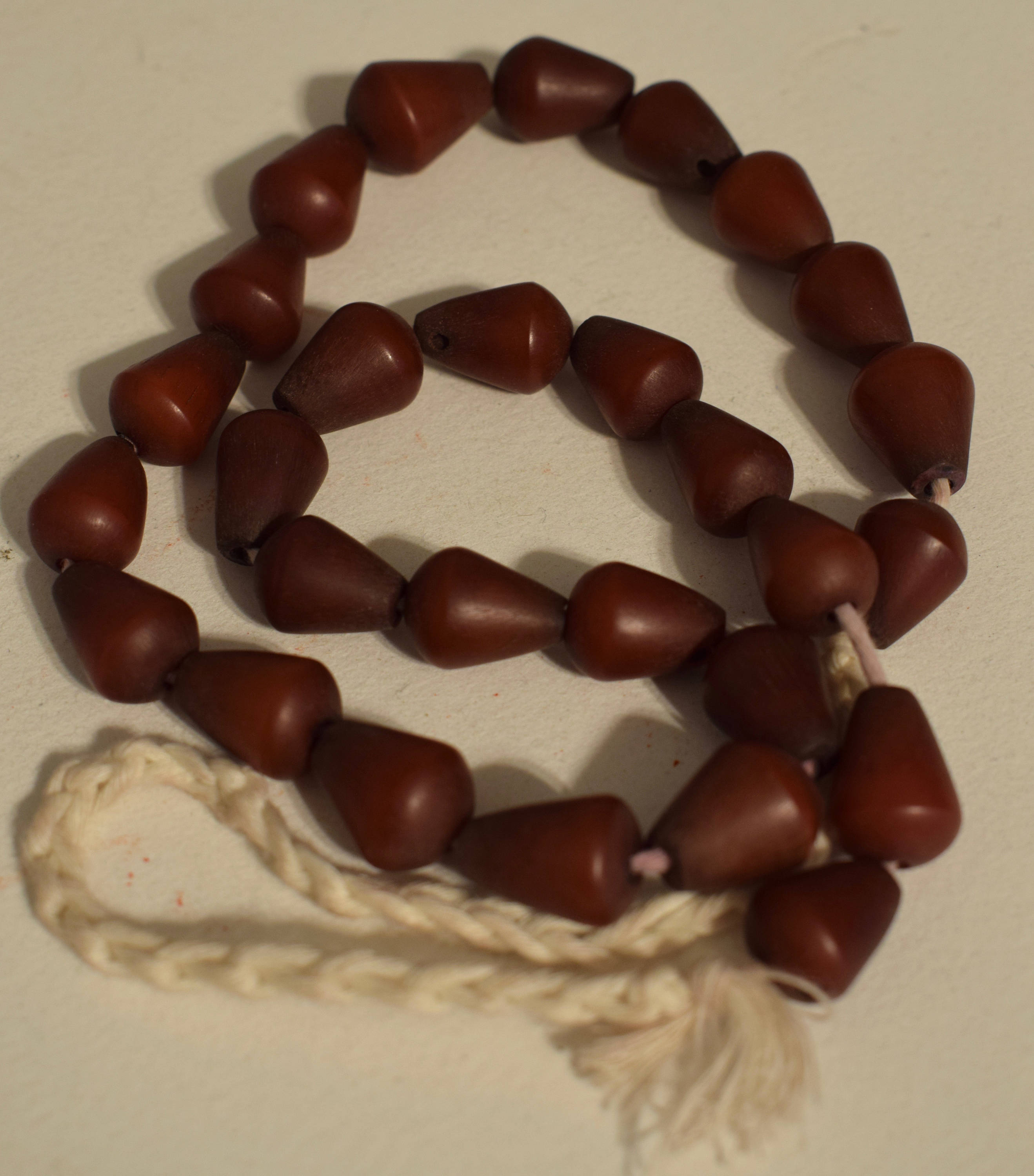 Beads Philippines Buri Nut Rust Cone Beads 16mm