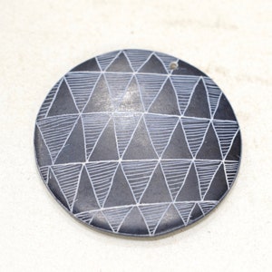 Perlen Afrikanischer Speckstein Anhänger 44-52 mm