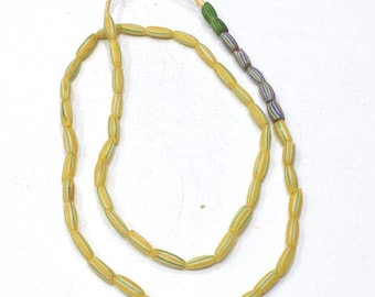 African Stripped Watermelon Beads Ghana