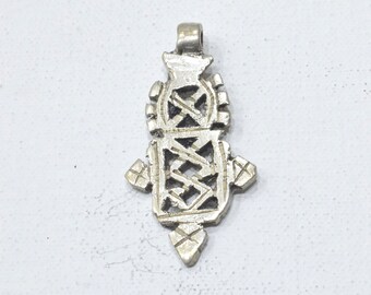 Ethiopian Silver Coptic Cross Tuareg Tribe North Africa