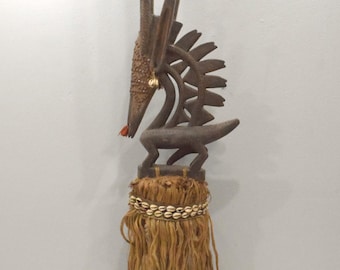 African Mask Bamana Chi Wara Headdress Mali